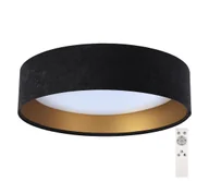 Lampy sufitowe - LED Sciemniany plafon SMART GALAXY LED/24W/230V czarny/złoty + pilot - miniaturka - grafika 1