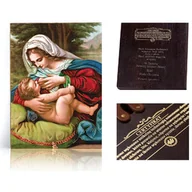 Ikony i obrazy sakralne - Ikona religijna Matka Boża Karmiąca - miniaturka - grafika 1