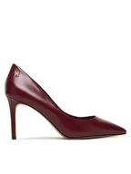 Czółenka - Tommy Hilfiger Szpilki Essential Pointed Pump FW0FW09362 Bordowy - miniaturka - grafika 1