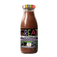 Soki i napoje niegazowane - Great Smoothie czarna porzeczka, acai 215 ml - miniaturka - grafika 1