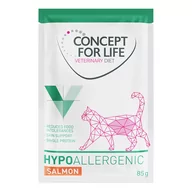 Mokra karma dla kotów - Concept for Life Veterinary Diet Hypoallergenic, łosoś - 24 x 85 g - miniaturka - grafika 1