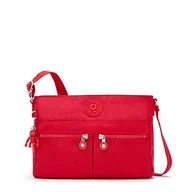 Torebki damskie - Kipling New Angie Mały Crossbody, 27.5 x 20.5 x 7.5, Red Rouge, Czerwony - miniaturka - grafika 1