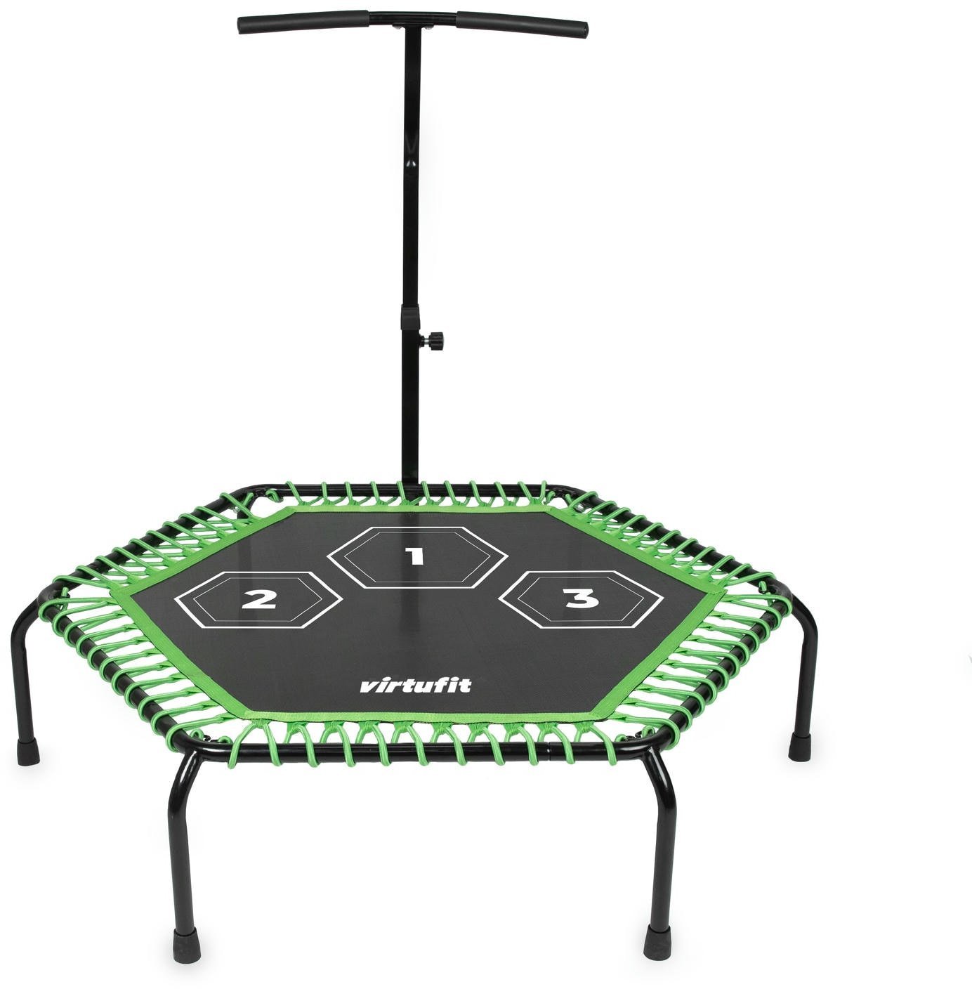 VIRTUFIT Trampolina fitness Pro 127 cm z uchwytem regulowanym do ćwiczeń 150 kg