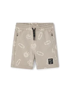 Mayoral Szorty sportowe 3224 Beżowy Regular Fit - Spodenki damskie - miniaturka - grafika 1