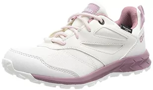 Jack Wolfskin Dzieci uniseks WOODLAND TEXAPORE LOW K buty do chodzenia, egret, 26 EU - Buty dla chłopców - miniaturka - grafika 1