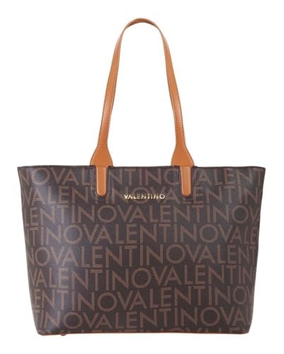 VALENTINO Unisex Regina RE Handbag, Moro/Naturale, Moro/Naturale