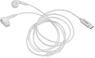 Słuchawki - Activejet Słuchawki przewodowe Typ C białe - miniaturka - grafika 1