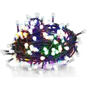 Oświetlenie świąteczne - Retlux Lampki choinkowe  RETLUX RXL 266 vánoční řetěz 8 funkcí cherry délka 10m+přívod 5m 230V 50Hz barva multicolour 50002878 - miniaturka - grafika 1
