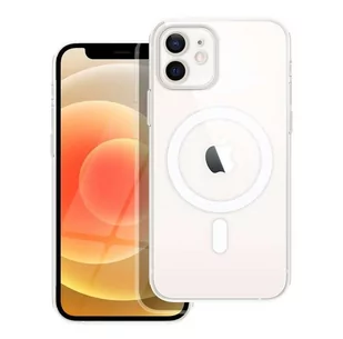 OEM Futerał Clear Mag Cover Z Ochroną Aparatu do iPhone 12 - Etui i futerały do telefonów - miniaturka - grafika 1