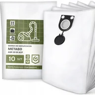 Worki do odkurzaczy - 10x Worek do Odkurzacza Metabo Asr 35 M Acp Syntetyczny Tekstylny Worki G9 - miniaturka - grafika 1