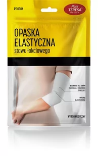 Pani Teresa Opaska elastyczna łokieć XL 1 sztuka 3219451 - Ortezy, stabilizatory i opaski elastyczne - miniaturka - grafika 1