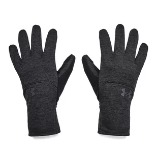 Rękawiczki trekkingowe męskie Under Armour Ua Storm Fleece czarne 1365958-001 S - Rękawiczki - miniaturka - grafika 1