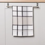 Ściereczki, gąbki, czyściki - Ścierka kuchenna 50x70 Krati szara beżowa do naczyń Markizeta - miniaturka - grafika 1