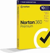 Programy antywirusowe - Norton Clipper NORTON 360 PREMIUM 75GB +VPN 1 uživatel pro 10 zařízení na 1 rok BOX - miniaturka - grafika 1