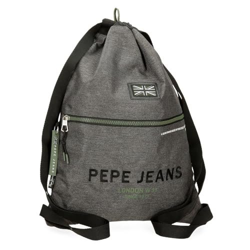 Pepe Jeans Edmon Plecak Szary 35x46 cms Poliester by Joumma Bags