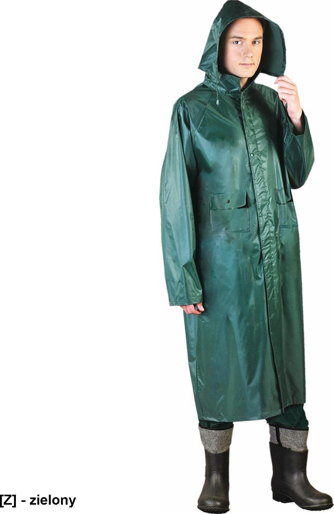R.E.I.S. PPDPU Płaszcz przeciwdeszczowy - zielony 2XL