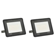 Lampy pozostałe - vidaXL Naświetlacz Reflektory LED 2 szt. 50 W zimne białe światło 149621 - miniaturka - grafika 1