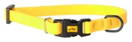 Obroże dla psów - DINGO Obroża regulowana 1,0 x 30 cm FLEX HONEY - żółta - miniaturka - grafika 1