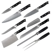 Noże kuchenne - Zestaw noży COMPLETE ELEGANCE EBONY WOOD - miniaturka - grafika 1