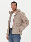 Kurtki damskie - Guess Kurtka zimowa M5BL2D W2752 Beżowy Regular Fit - miniaturka - grafika 1