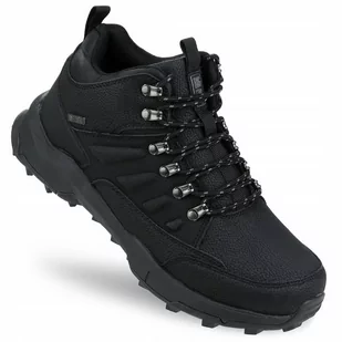 ﻿Buty męskie zimowe ocieplane BIG STAR trekkingowe skórzane MM174156 r. 45 - Buty trekkingowe męskie - miniaturka - grafika 1