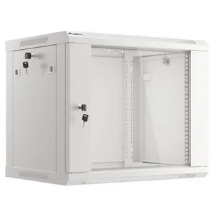 Lanberg Szafa 19" 9U, 600x450, szara FLAT PACK WF01-6409-10S - Szafy rack - miniaturka - grafika 1