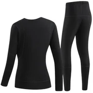 Spodnie narciarskie - Bielizna podgrzewana MISSION AIR E-Underwear Women Set (rozmiar S) Czarny - miniaturka - grafika 1