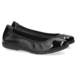 Baleriny damskie Caprice 9-22152-41 019 BLACK COMB 36 - Baleriny - miniaturka - grafika 1