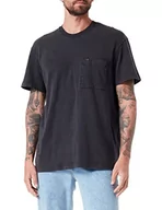 Koszulki męskie - Lee Męski t-shirt z kieszeniami, Washed Black, XL, Washed Black, XL - miniaturka - grafika 1
