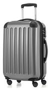 Walizki - Hauptstadtkoffer HAUPTSTADTKOFFER bagaż podręczny utwardzana walizka na kółkach Roll-walizka podróżna 4 podwójnymi kółkami, TSA, 55 cm, 42 litry, srebrny 82780005 - miniaturka - grafika 1