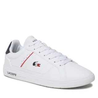 Półbuty męskie - Sneakersy Lacoste Europa Pro Tri 123 1 Sma 745SMA0117407 Wht/Nvy/Re - grafika 1