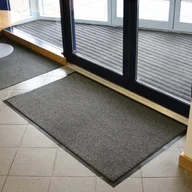 Wycieraczki - B2B Partner Wycieraczka polipropylenowa na podkładzie gumowym, szara, 120x180cm VP010603 - miniaturka - grafika 1