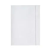 Teczki i skoroszyty - Interdruk Teczka z gumką A3 biała - miniaturka - grafika 1