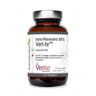 Kenay Trans-Resveratrol 98% Veri-teTM (60 kapsułek) E260-536BA - Suplementy naturalne - miniaturka - grafika 1