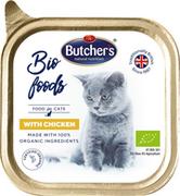 Mokra karma dla kotów - Butchers BIO foods kurczak 85 g - miniaturka - grafika 1