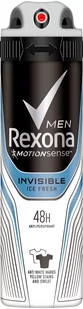 Rexona Invisible Ice 150ml - Dezodoranty i antyperspiranty męskie - miniaturka - grafika 1