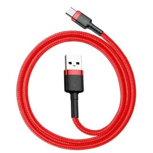 Baseus kabel Cafule (typu C 0,5 m) czerwony 3A - Kable USB - miniaturka - grafika 1