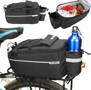 Torba Termiczna Na Rower Bagażnik Sakwa Rowerowa Kufer 9l Bidon - Torebki damskie - miniaturka - grafika 1