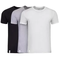 Koszulki męskie - Lacoste t-shirt męski komplet 3 sztuki mix pudełko TH3451-00-BXY M - miniaturka - grafika 1