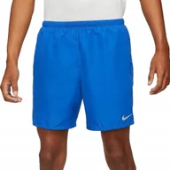 Spodenki męskie - Spodenki męskie sportowe Nike Challenger Short niebieskie CZ9066-480 r. S - miniaturka - grafika 1