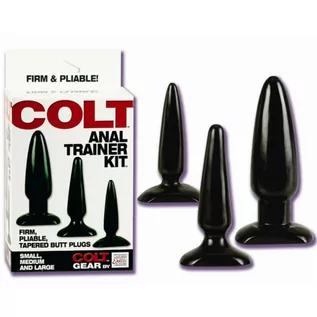 Korki analne - Colt Zestaw korków analnych - Anal Trainer Kit CT001A - grafika 1