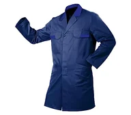 Płaszcze damskie - Kubler 1L465365-4846-XL Vita Mix płaszcz, ciemnoniebieski/chabrowy niebieski, XL - miniaturka - grafika 1