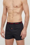 Majtki męskie - HUGO bokserki bawełniane 3-pack kolor czerwony - Hugo - miniaturka - grafika 1