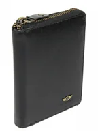 Portfele - Portfel Skórzany Peterson Skóra Licowa Duży Pionowy Metalowy Suwak Jedno Skrzydełko Wewnątrz RFID 340 13 x 10 x 2 [cm] - miniaturka - grafika 1