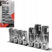 Klucze i nasadki - Yato Zestaw Nasadek Otwartych 3/8 I 1/2 7CZ. 17508 - miniaturka - grafika 1
