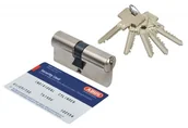 Zamki i wkładki - Wkładka bębenkowa Abus Pfaffenhain Standard 30/30 nikiel perłowy (5 kluczy nacinanych), klasa 6.2 C - miniaturka - grafika 1