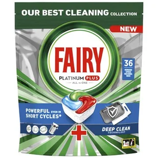 Kapsułki do zmywarki FAIRY Platinum Plus All in One Blue - 36 szt. - Akcesoria i części do zmywarek - miniaturka - grafika 1