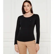 Bluzki damskie - Tommy Hilfiger Bluzka Slim Fit - miniaturka - grafika 1
