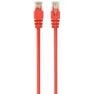 Gembird Patch cord kat.5e osłonka zalewana 3M czerwony (PP12-3M/R) - Patchcordy - miniaturka - grafika 1