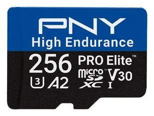PNY PRO Elite 256 GB MicroSDXC UHS-I Klasa 10 P-SDU256V32100PHE-GE - Karty pamięci - miniaturka - grafika 1